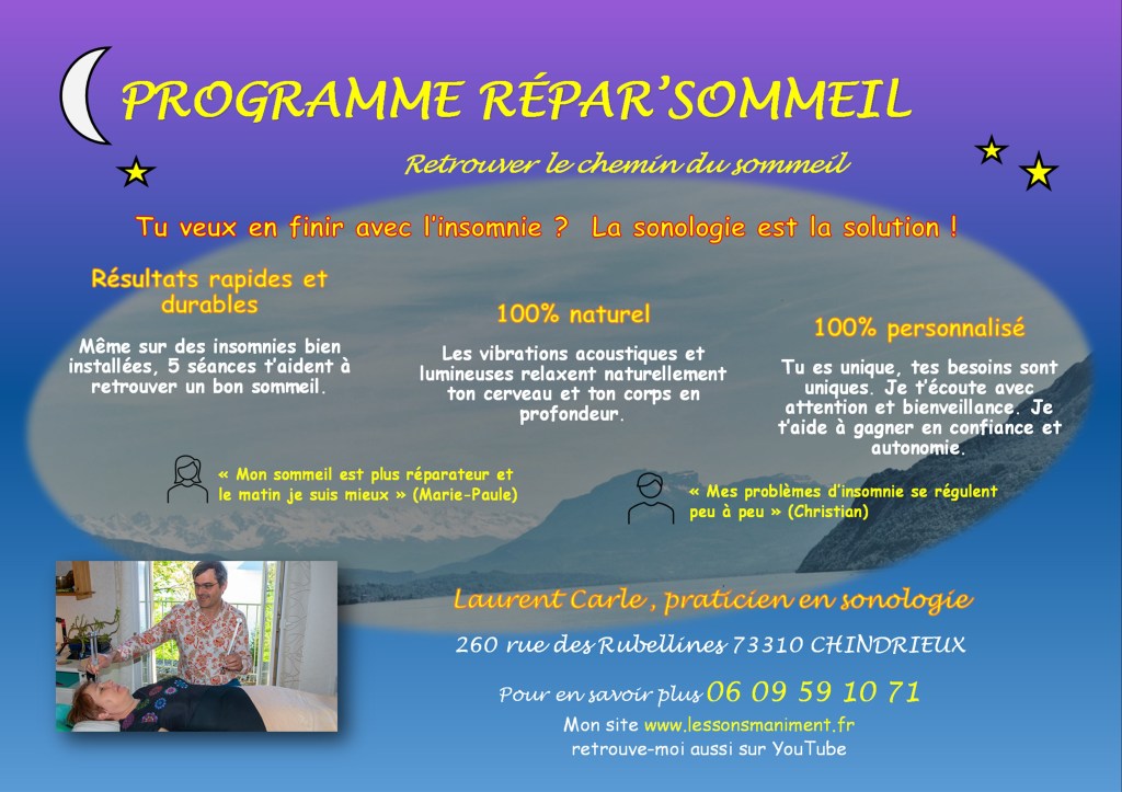 RETROUVE LE CHEMIN DU SOMMEIL